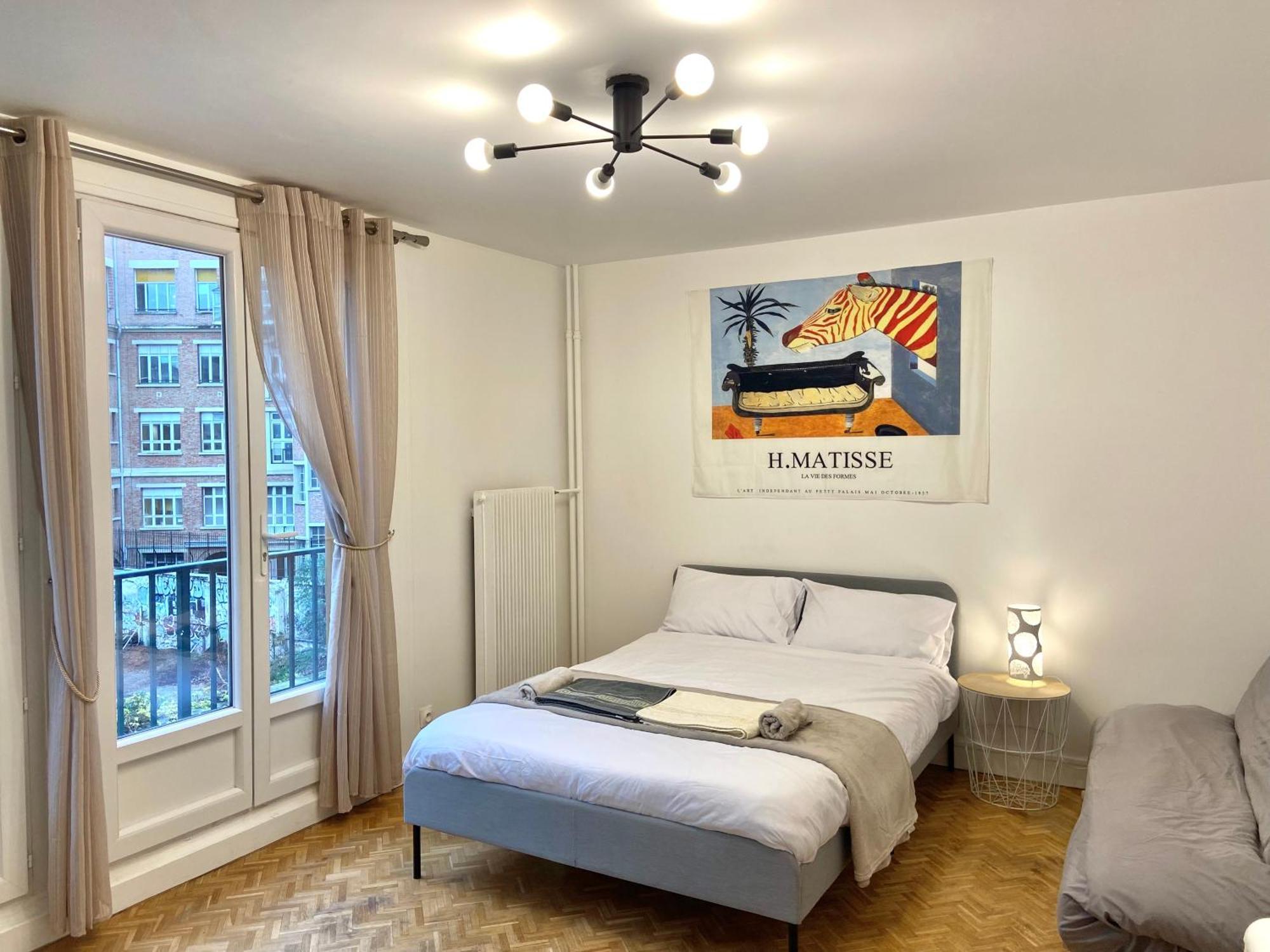 Paris: Agreable Chambre D'Un Grand Artiste 아파트 외부 사진